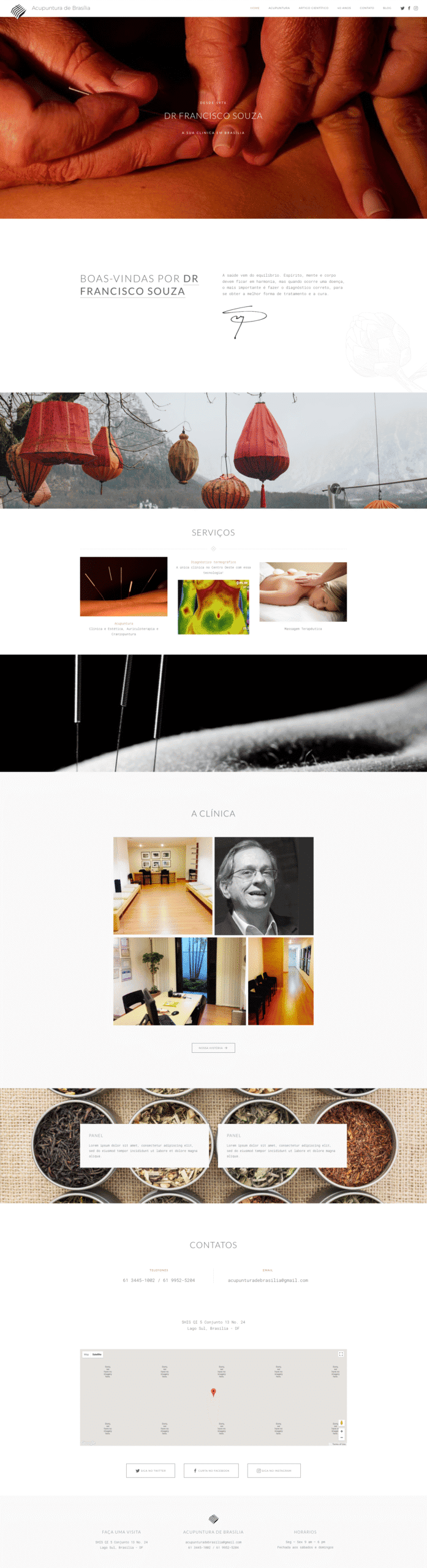 Dr Francisco SouzaWebsite Preview